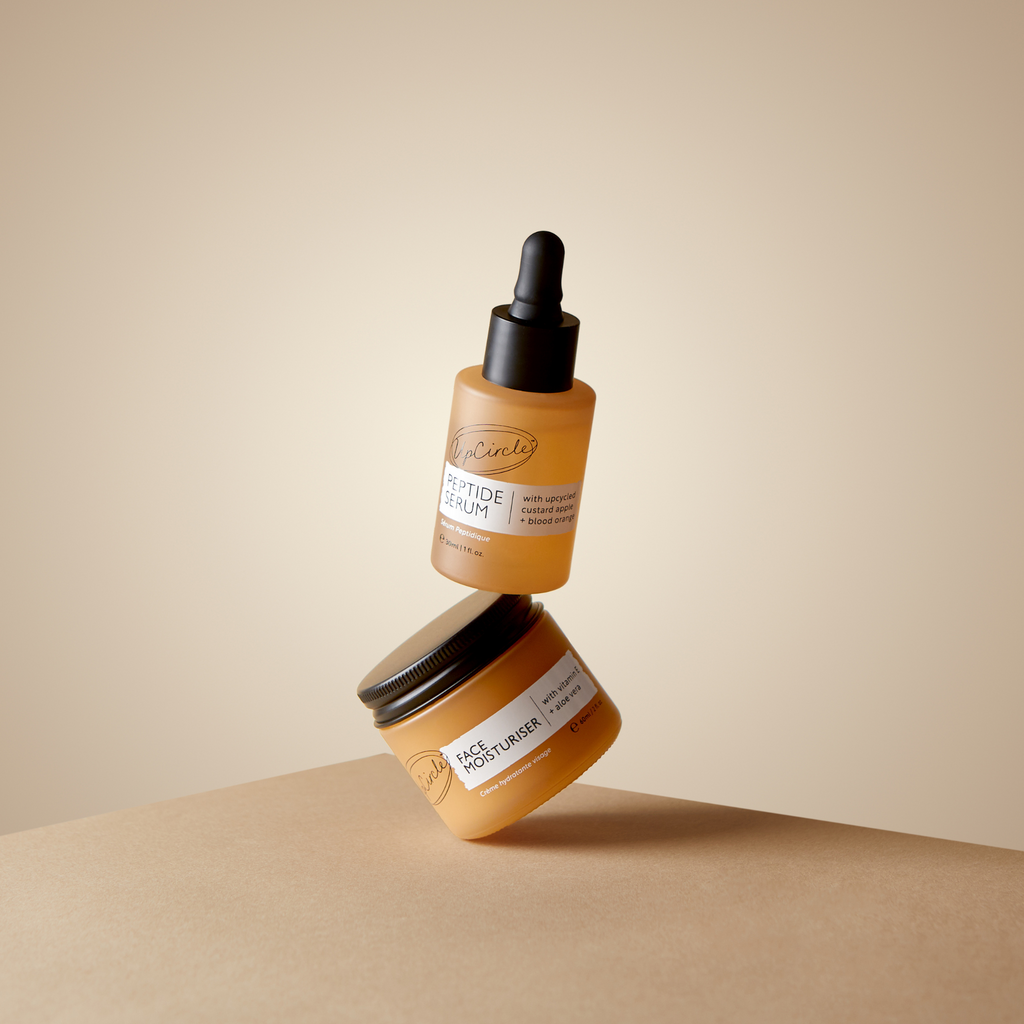 Home Essentials Elasticity Boosting Duo for daily home and personal routines with facial skin and sun care