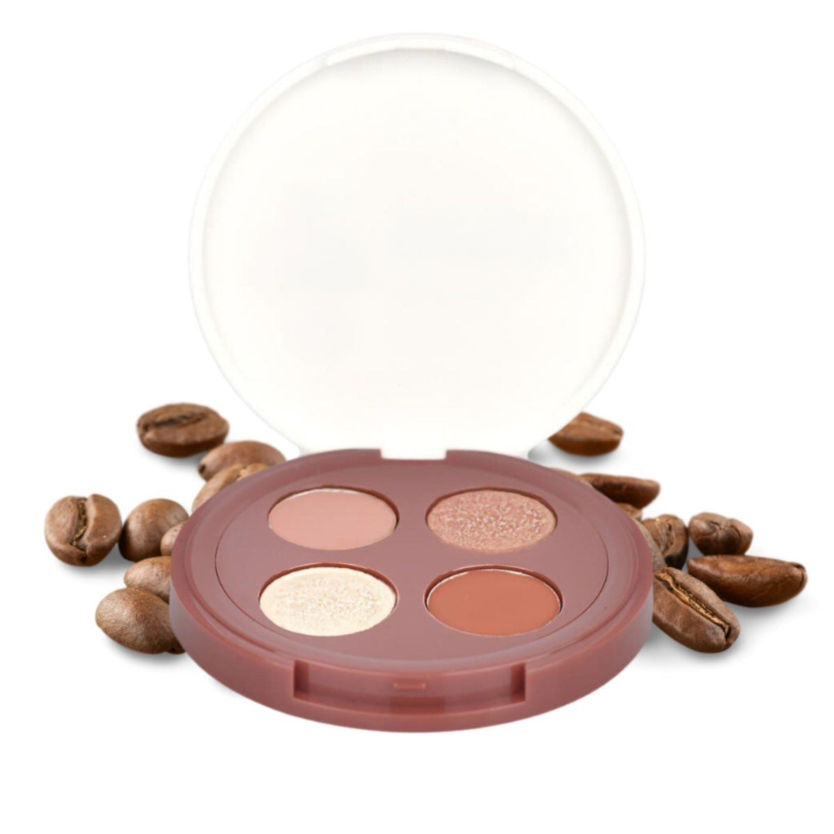 Practical Living Coffee Oil Infused Pigmented Eyeshadow Palette for daily home and personal routines with cookware food storage and kitchen tools