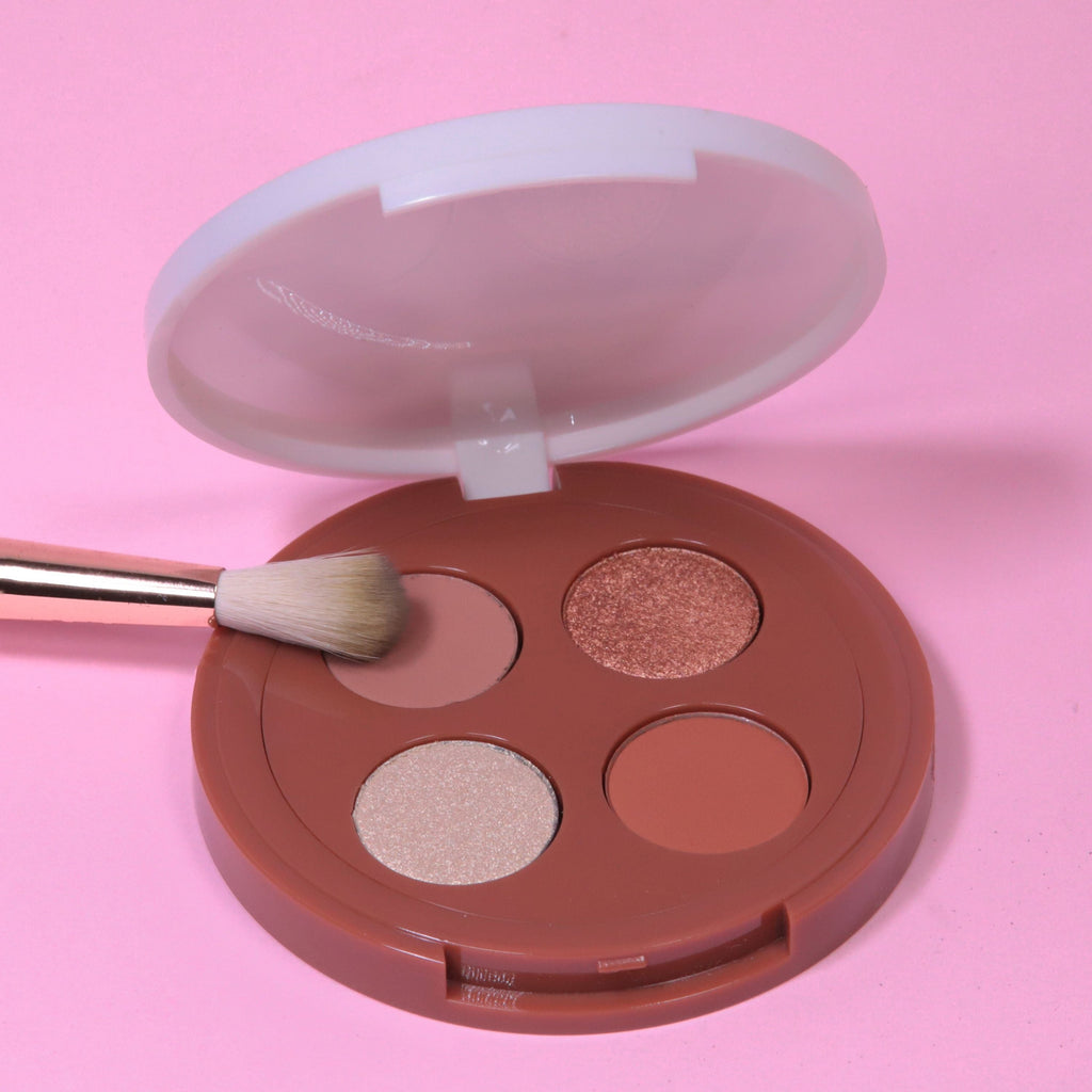 Practical Living Coffee Oil Infused Pigmented Eyeshadow Palette for daily home and personal routines with cookware food storage and kitchen tools
