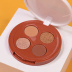 Practical Living Coffee Oil Infused Pigmented Eyeshadow Palette for daily home and personal routines with cookware food storage and kitchen tools