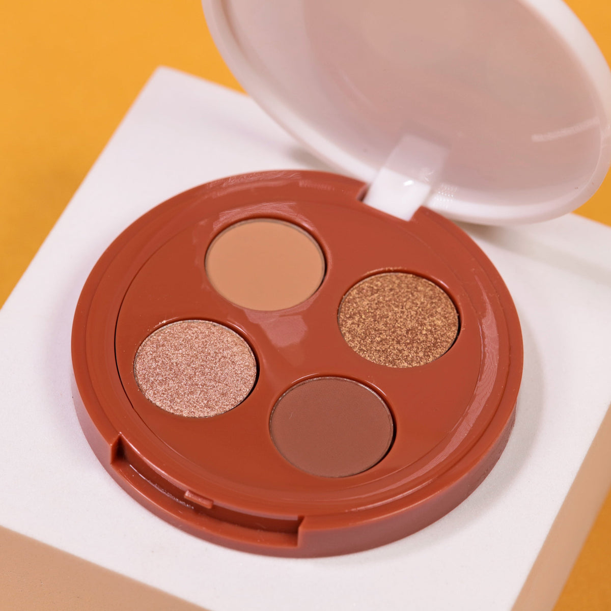 Practical Living Coffee Oil Infused Pigmented Eyeshadow Palette for daily home and personal routines with cookware food storage and kitchen tools