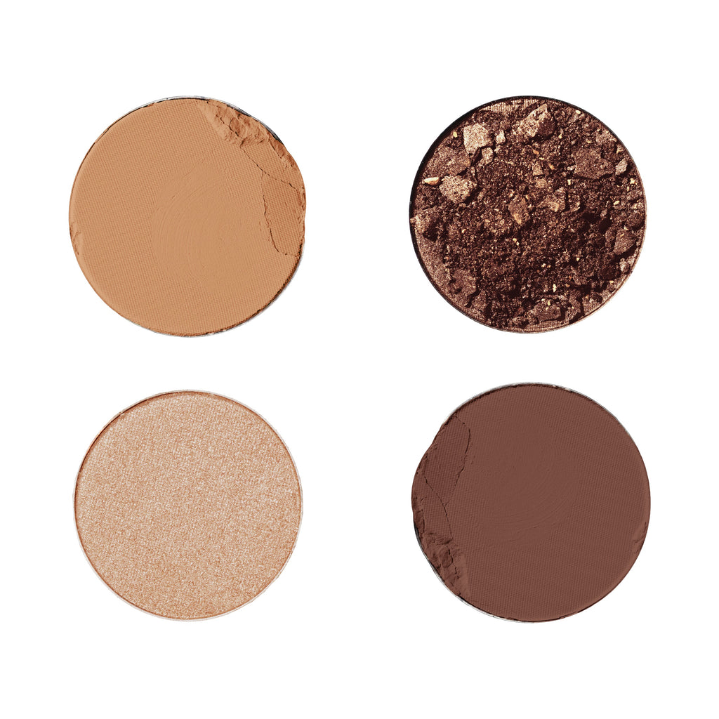 Practical Living Coffee Oil Infused Pigmented Eyeshadow Palette for daily home and personal routines with cookware food storage and kitchen tools