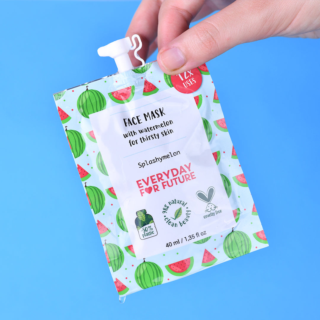 Everyday Home Hydrating Watermelon Face Mask for daily home and personal routines with facial skin and sun care