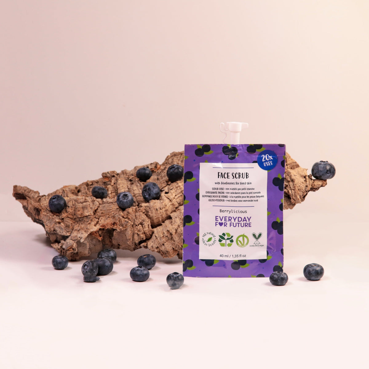 Daily Care Firming Blueberry Face Scrub for daily home and personal routines with cleaning laundry and paper products