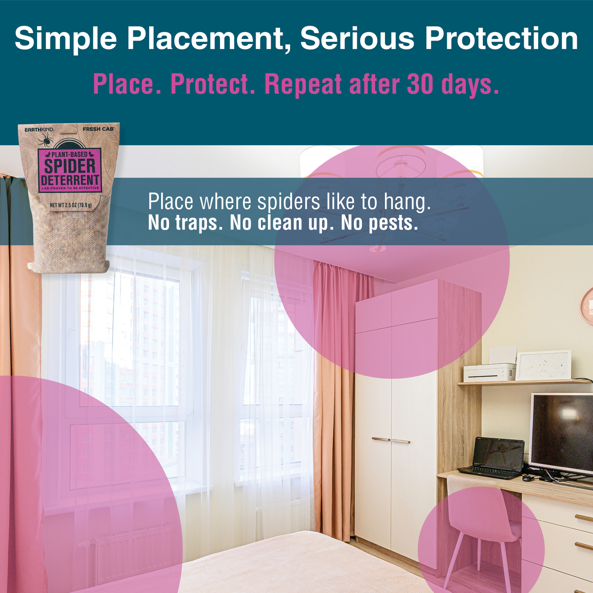 Practical Living Fresh Cab Spider Deterrent for daily home and personal routines with general everyday essentials