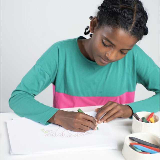 Practical Living Beeswax Crayons - Non Toxic and Artist Quality for daily home and personal routines with general everyday essentials