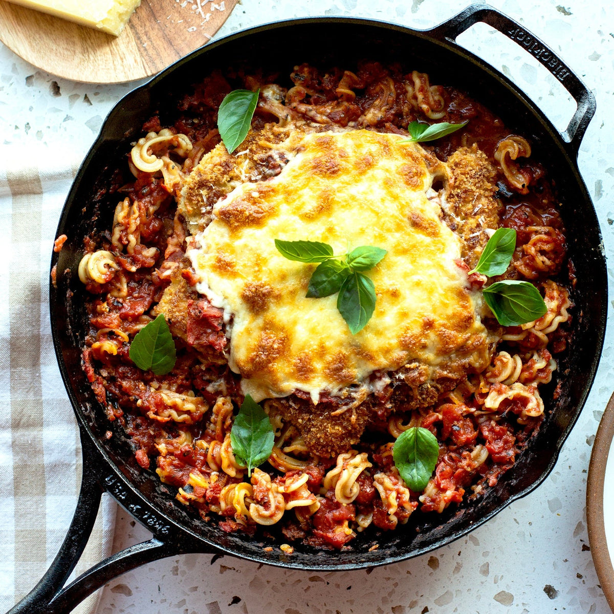 Home Essentials Blacklock Cast Iron Skillet - Triple Seasoned, Lightweight for daily home and personal routines with cookware food storage and kitchen tools
