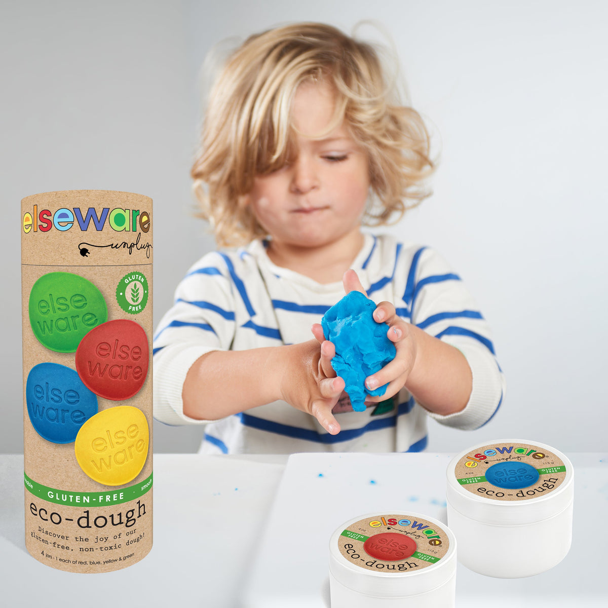 Daily Care Eco-Dough, Gluten-included - Ages 3+ for daily home and personal routines with general everyday essentials