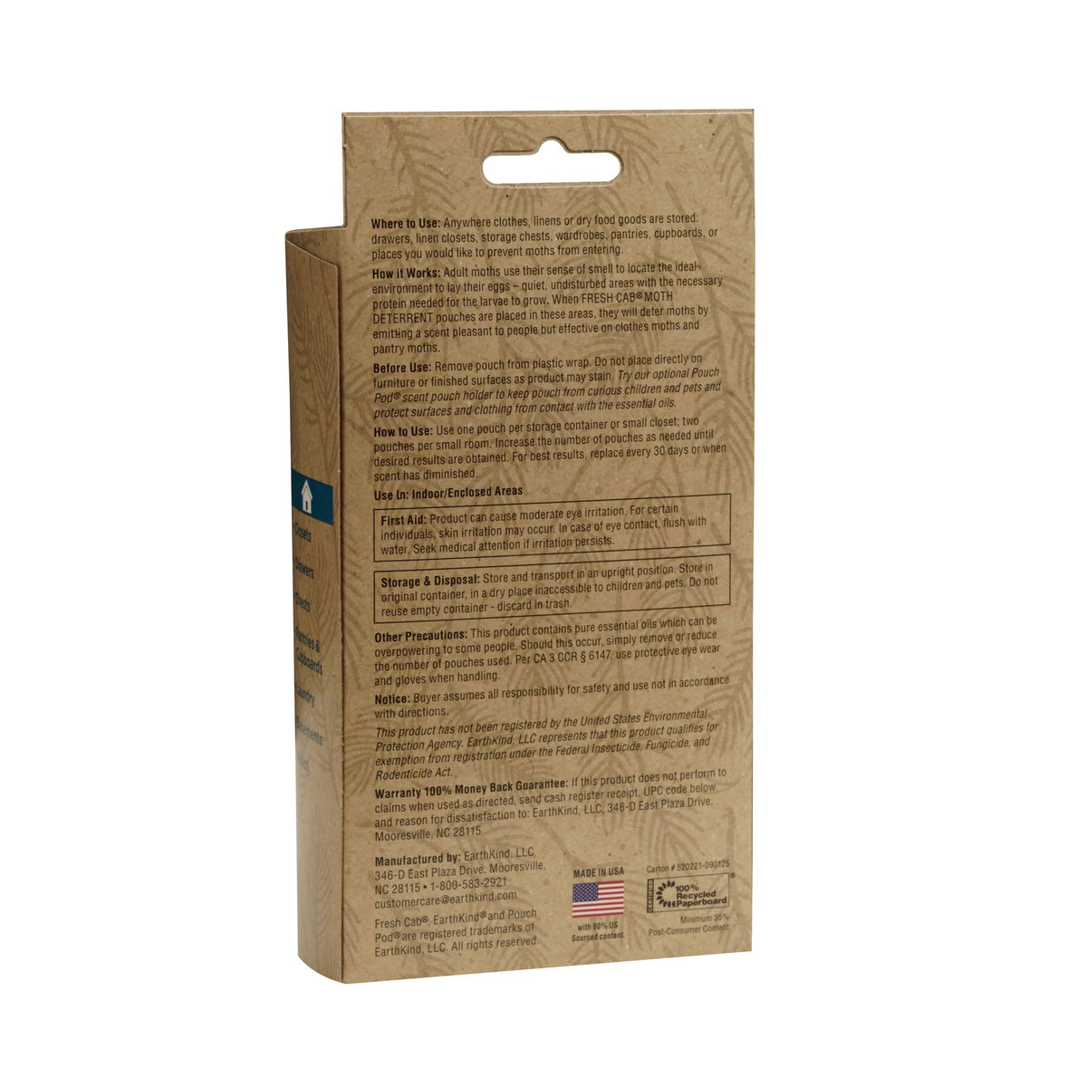 Daily Care Fresh Cab Moth Deterrent for daily home and personal routines with general everyday essentials