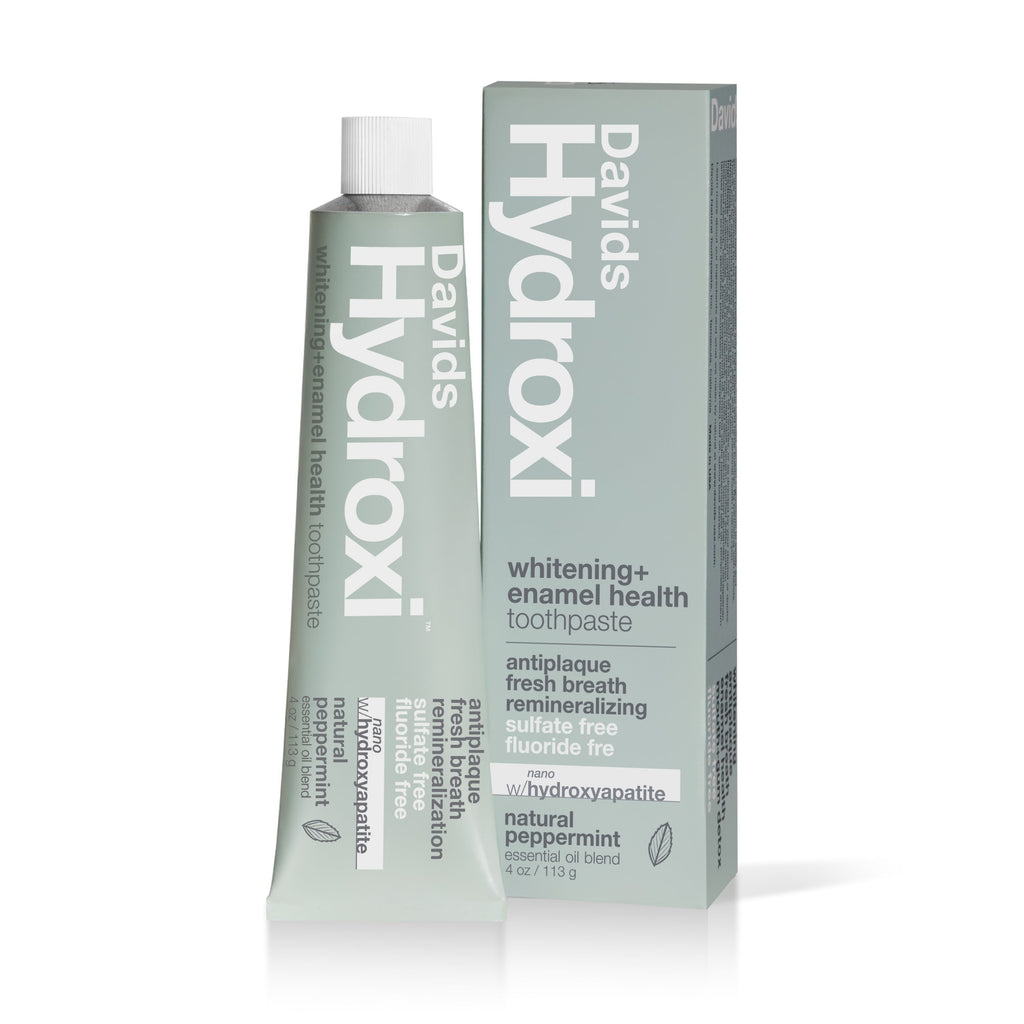Routine Ready Hydroxi quality Toothpaste - Whitening + Enamel Health w nano-hydroxyapatite for daily home and personal routines with oral care