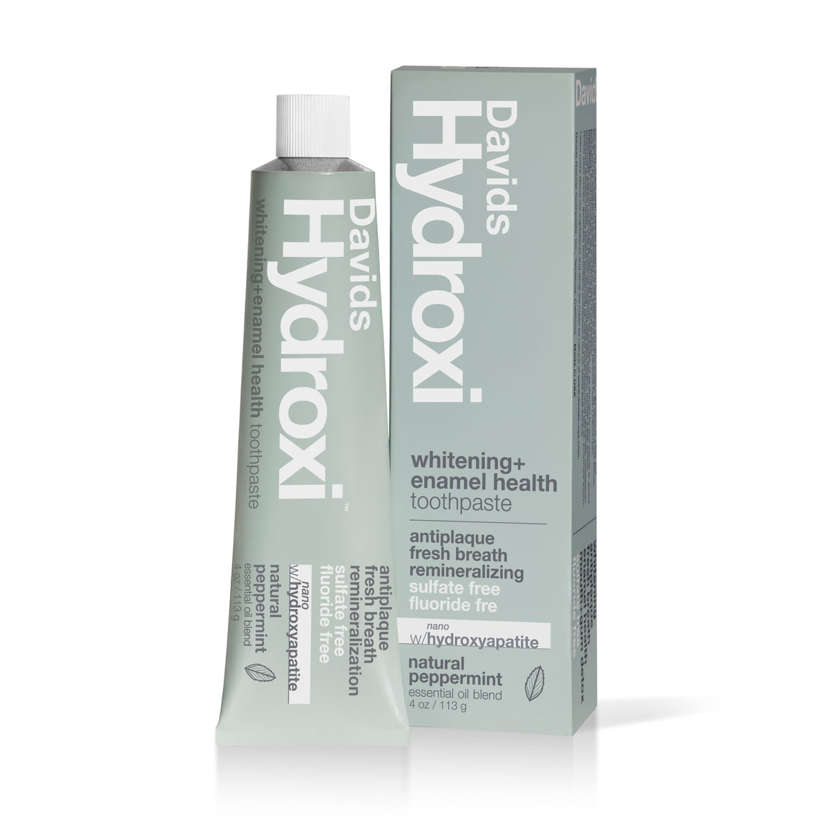 Routine Ready Hydroxi quality Toothpaste - Whitening + Enamel Health w nano-hydroxyapatite for daily home and personal routines with oral care