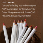 Practical Living Coco Crayon for daily home and personal routines with general everyday essentials