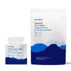 Routine Ready Essential Face Wipes, Individually Wrapped for daily home and personal routines with facial skin and sun care