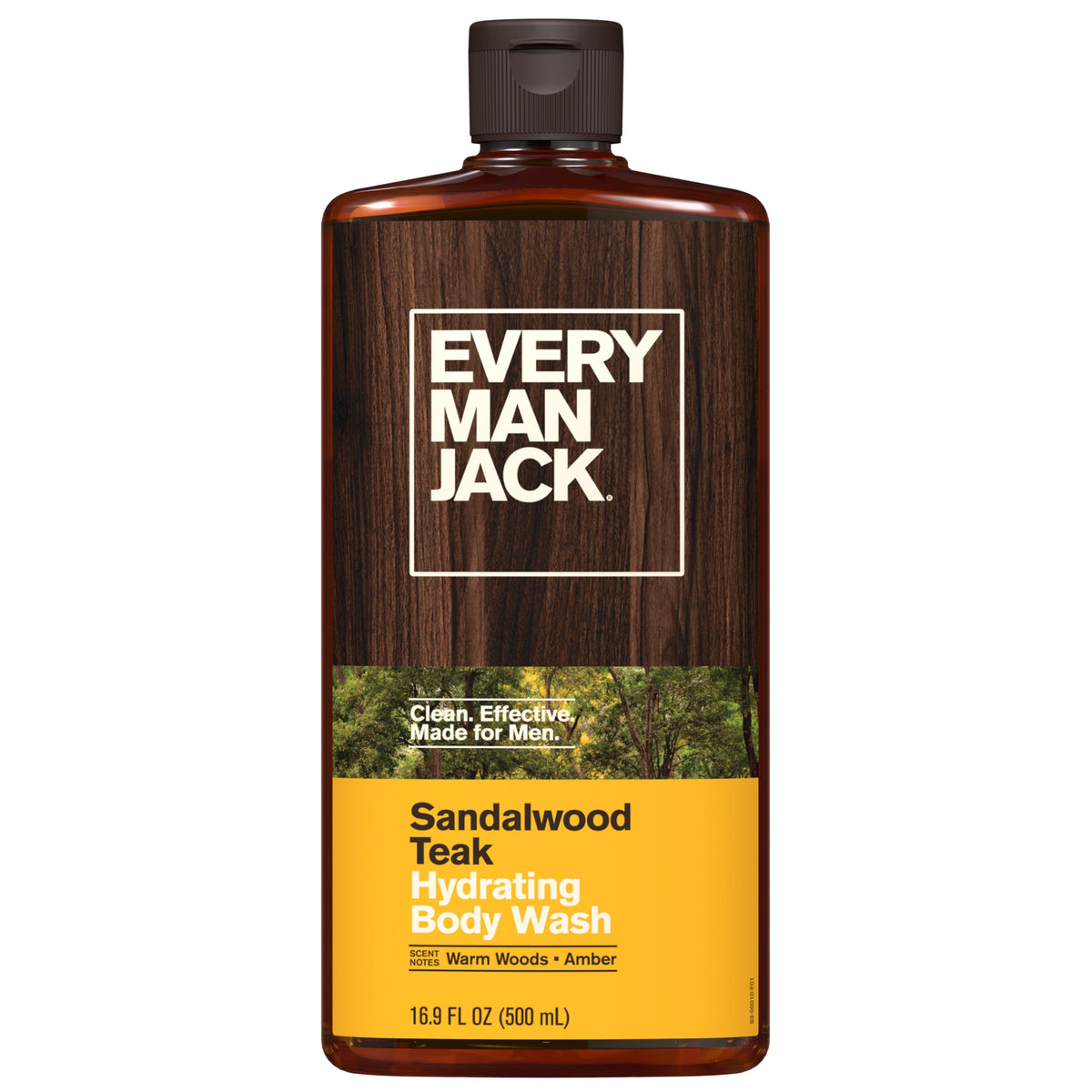 Hydrating Body Wash for Men, Naturally Derived