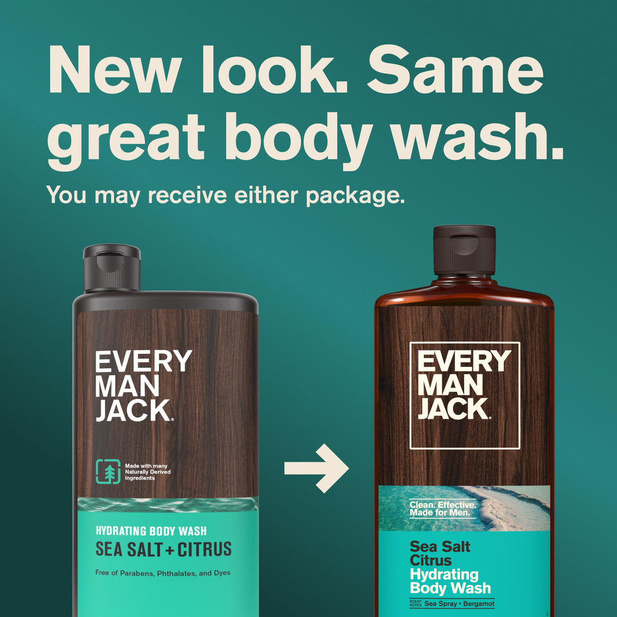 Daily Care Hydrating Body Wash for Men, Naturally Derived for daily home and personal routines with bath body and hygiene