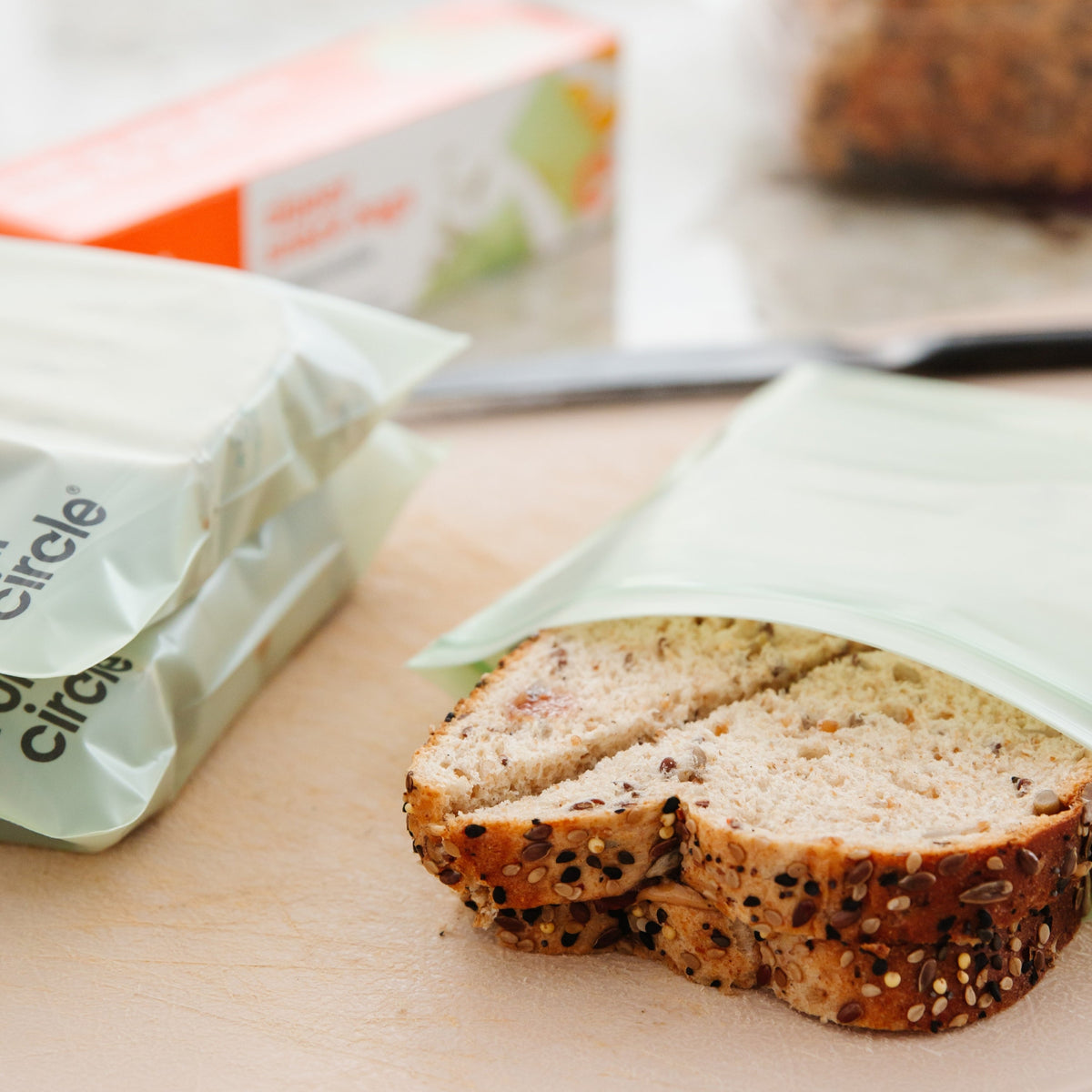 Routine Ready Compostable Zipper Sandwich Bags for daily home and personal routines with cookware food storage and kitchen tools