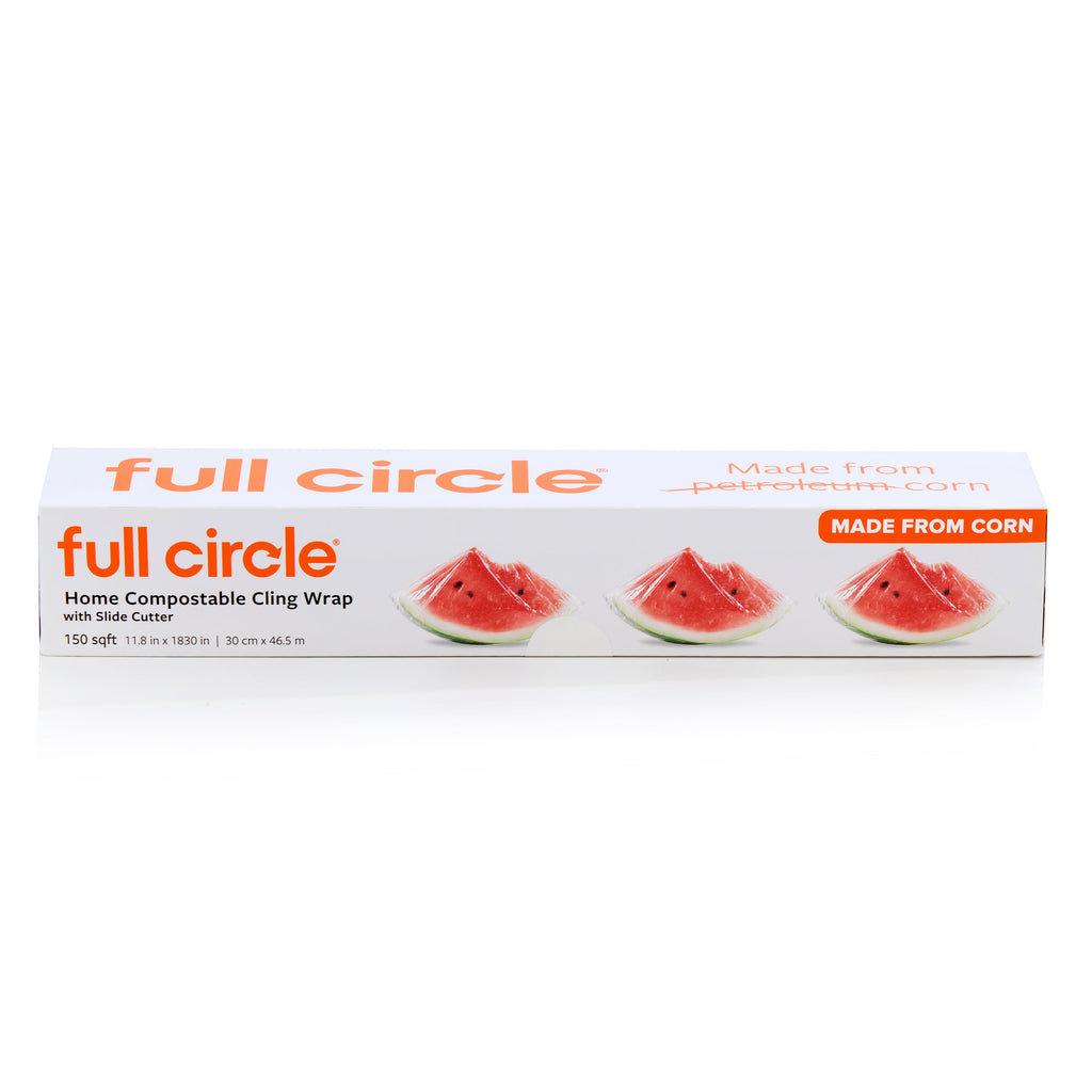 Certified Compostable Cling Wrap, 150 sq ft