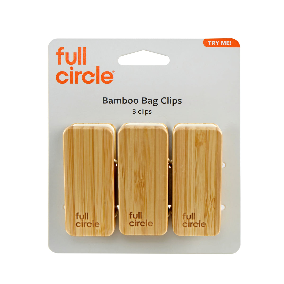 Bamboo Bag Clip