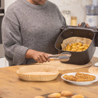 Routine Ready Air Fryer Parchment Paper Liners - FSC Certified for daily home and personal routines with general everyday essentials