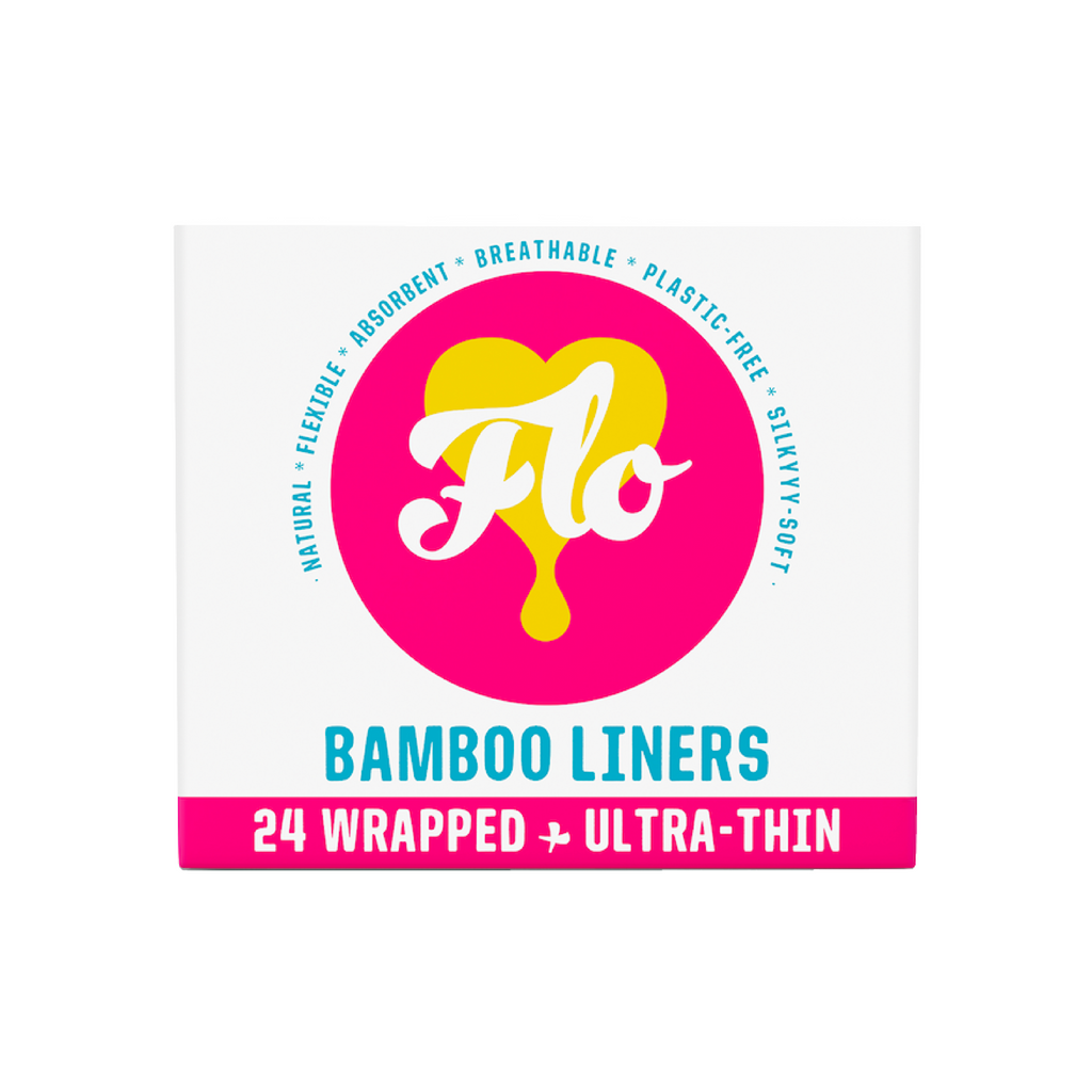 Flo Organic Bamboo Panty Liners (Wrapped)