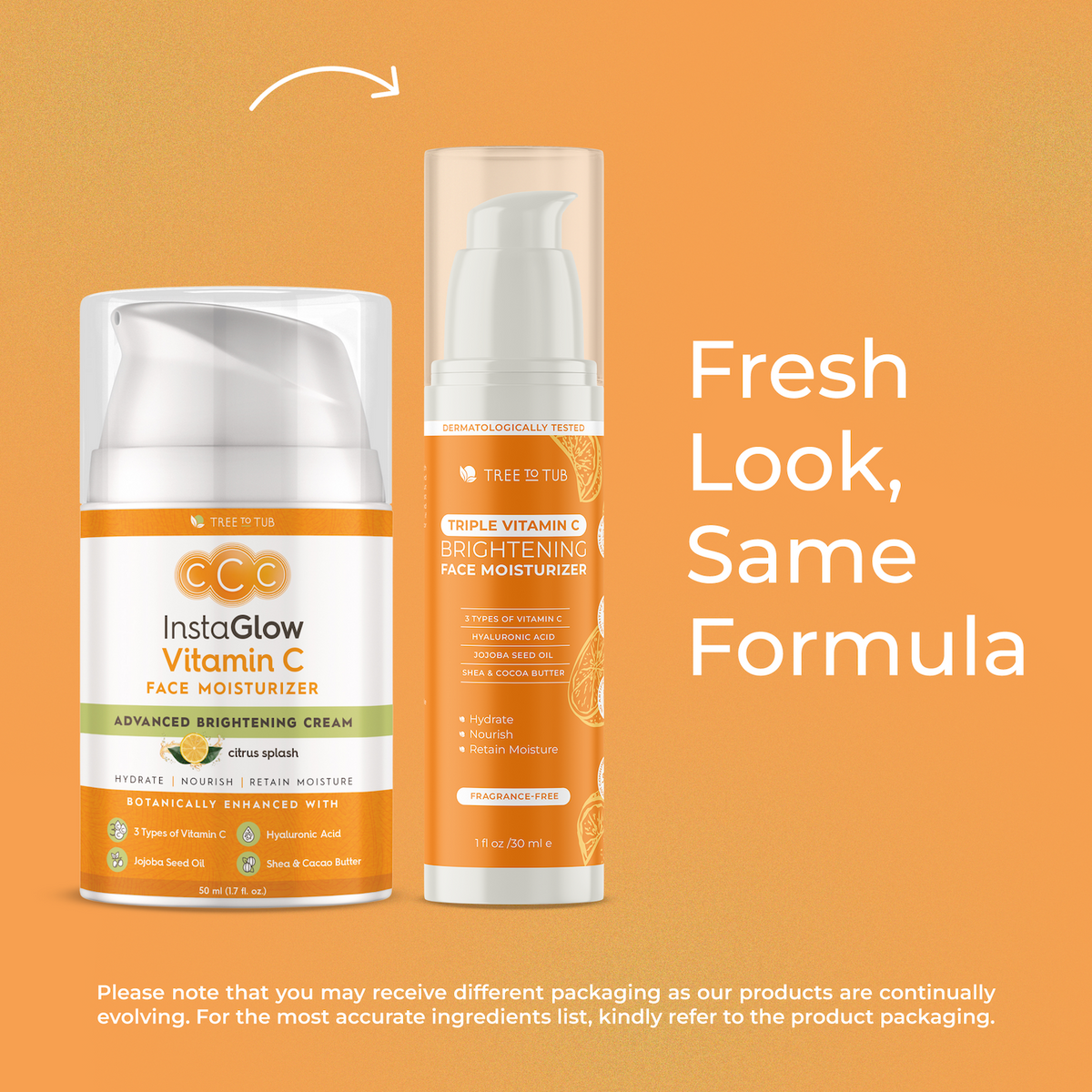 Routine Ready Brightening Face Moisturizer - Triple Vitamin C for daily home and personal routines with facial skin and sun care