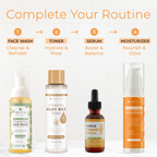 Routine Ready Brightening Face Moisturizer - Triple Vitamin C for daily home and personal routines with facial skin and sun care