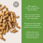 Routine Ready Cat Food - Feline Natural Grain-included, Freeze-Dried for daily home and personal routines with pet care treats and accessories