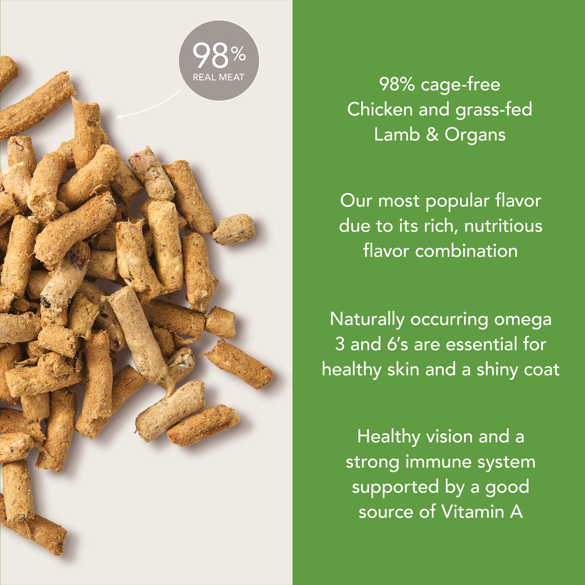 Routine Ready Cat Food - Feline Natural Grain-included, Freeze-Dried for daily home and personal routines with pet care treats and accessories