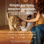 Routine Ready Cat Food - Feline Natural Grain-included, Freeze-Dried for daily home and personal routines with pet care treats and accessories