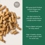 Routine Ready Cat Food - Feline Natural Grain-included, Freeze-Dried for daily home and personal routines with pet care treats and accessories