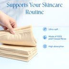 Routine Ready Clean Bamboo Facial Towels for daily home and personal routines with facial skin and sun care
