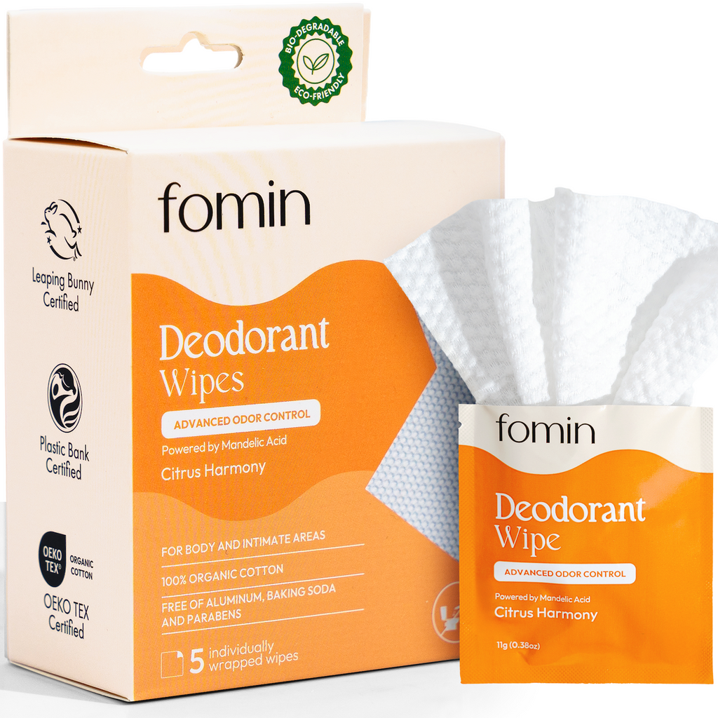 Everyday Home Deodorant Wipes with AHA for daily home and personal routines with bath body and hygiene