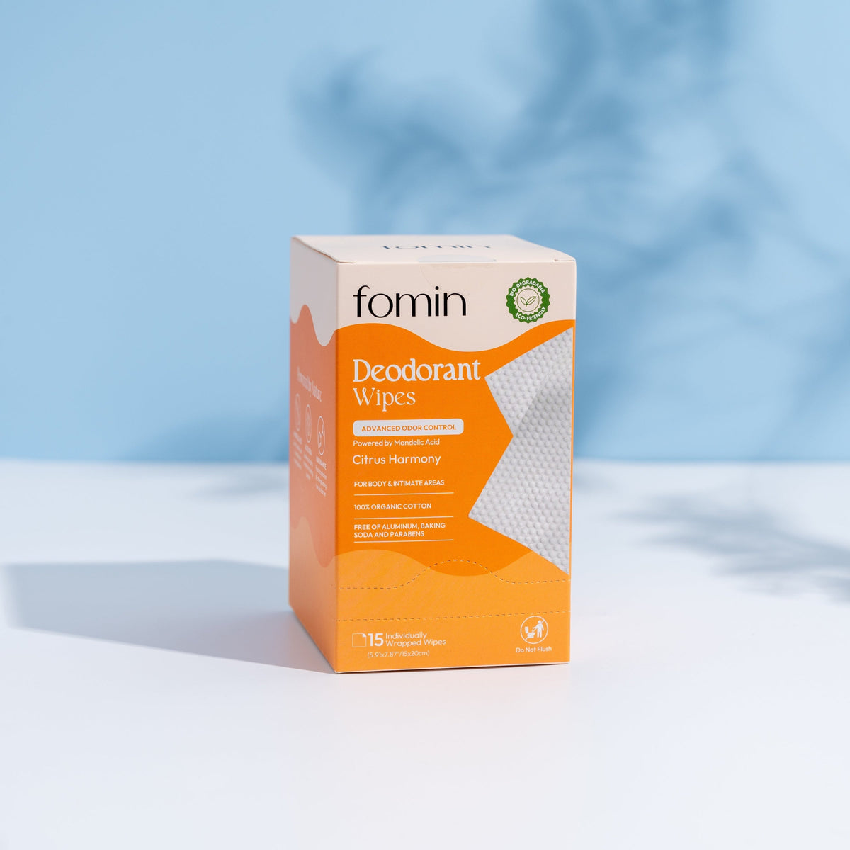 Everyday Home Deodorant Wipes with AHA for daily home and personal routines with bath body and hygiene