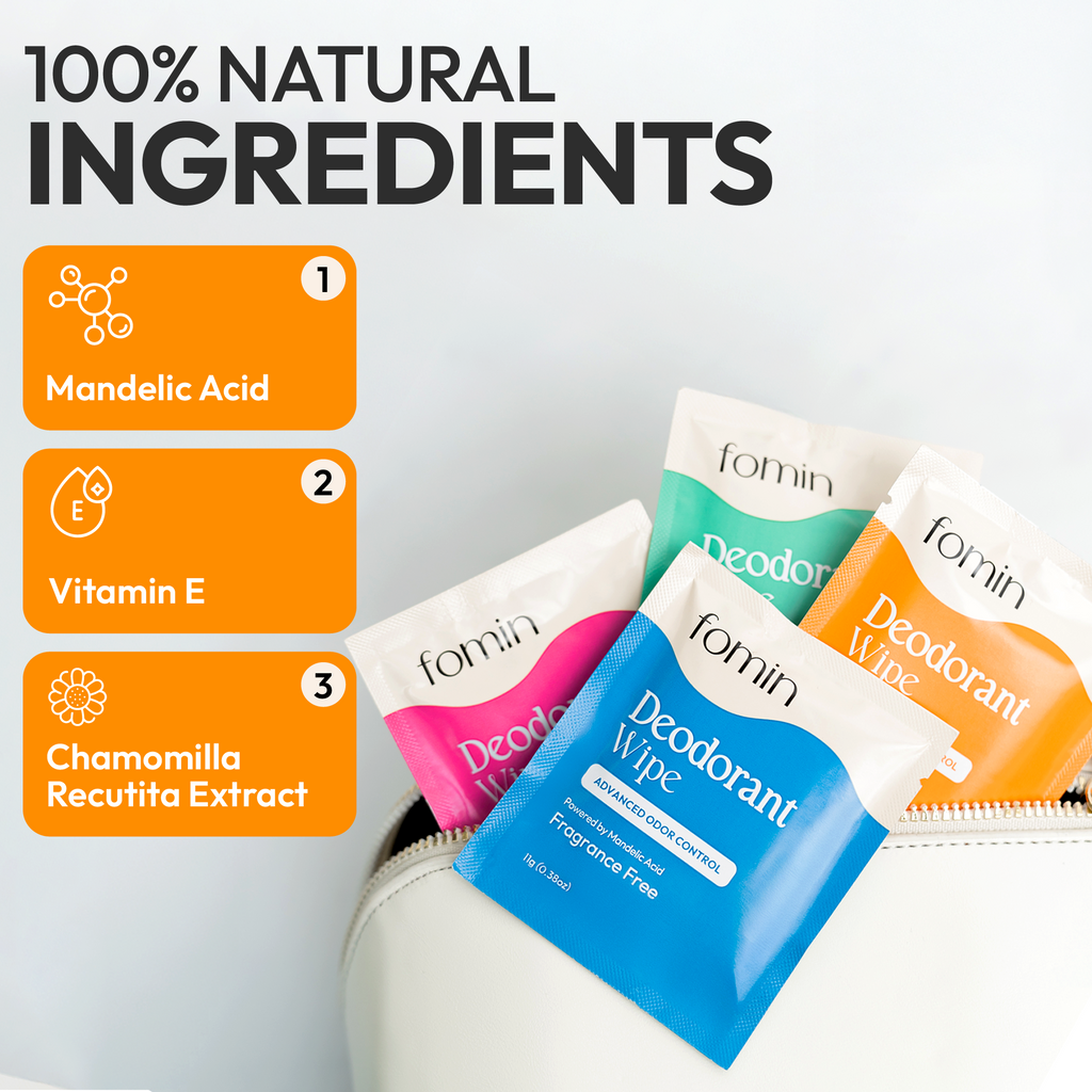 Everyday Home Deodorant Wipes with AHA for daily home and personal routines with bath body and hygiene