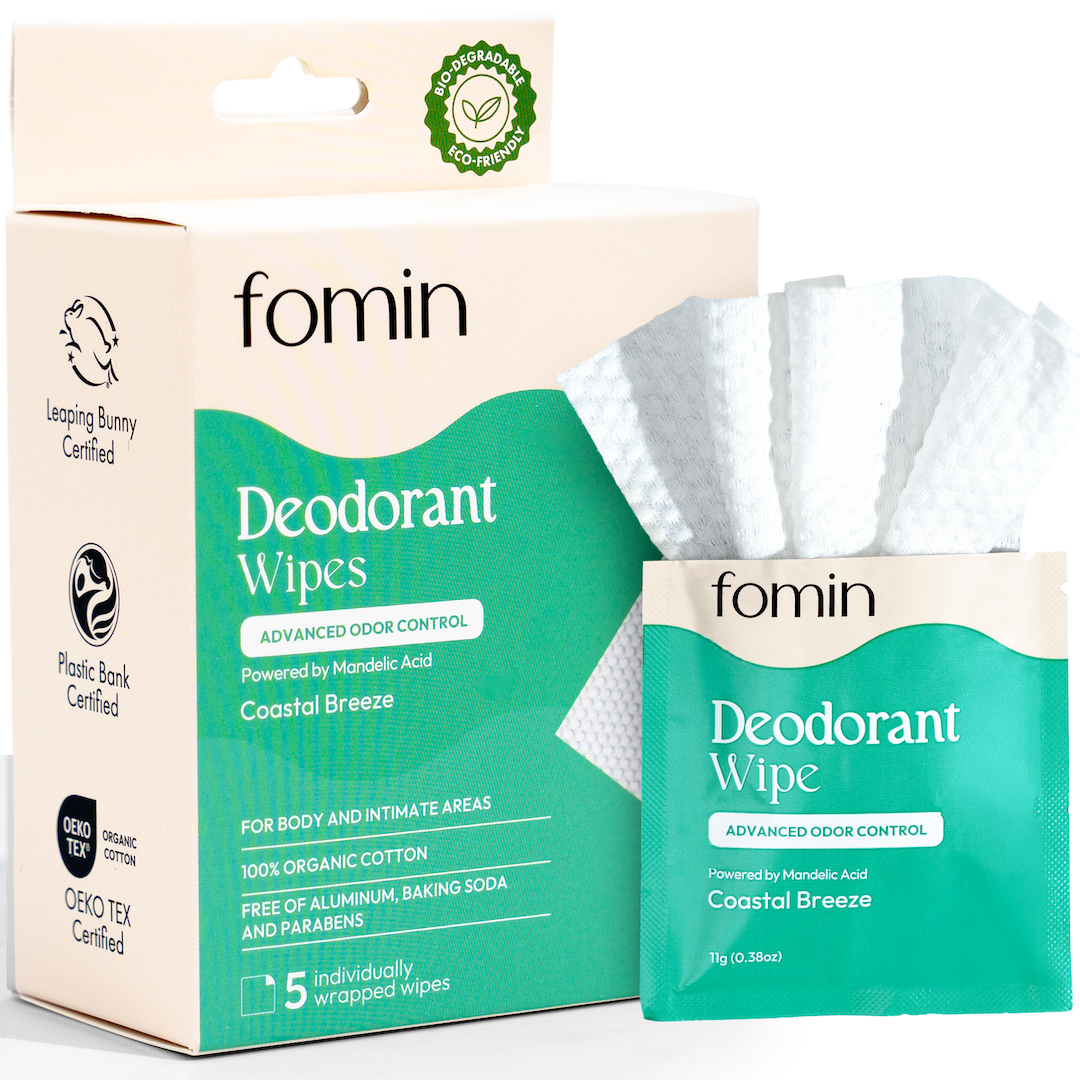 Everyday Home Deodorant Wipes with AHA for daily home and personal routines with bath body and hygiene