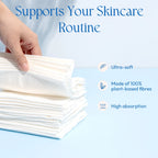 Practical Living Exfoliating Facial Towels for daily home and personal routines with facial skin and sun care