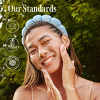 Routine Ready Firm Believer Goji Stem Cell + Pomegranate Smoothing Neck + Face Cream for daily home and personal routines with facial skin and sun care