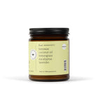 Daily Care Glass Jar Candle - Beeswax and Coconut Oil for daily home and personal routines with home organization and everyday goods