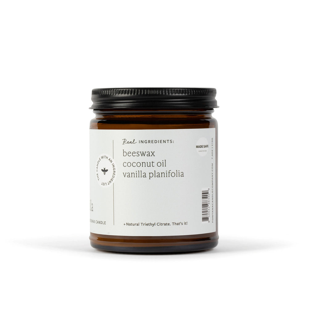 Daily Care Glass Jar Candle - Beeswax and Coconut Oil for daily home and personal routines with home organization and everyday goods