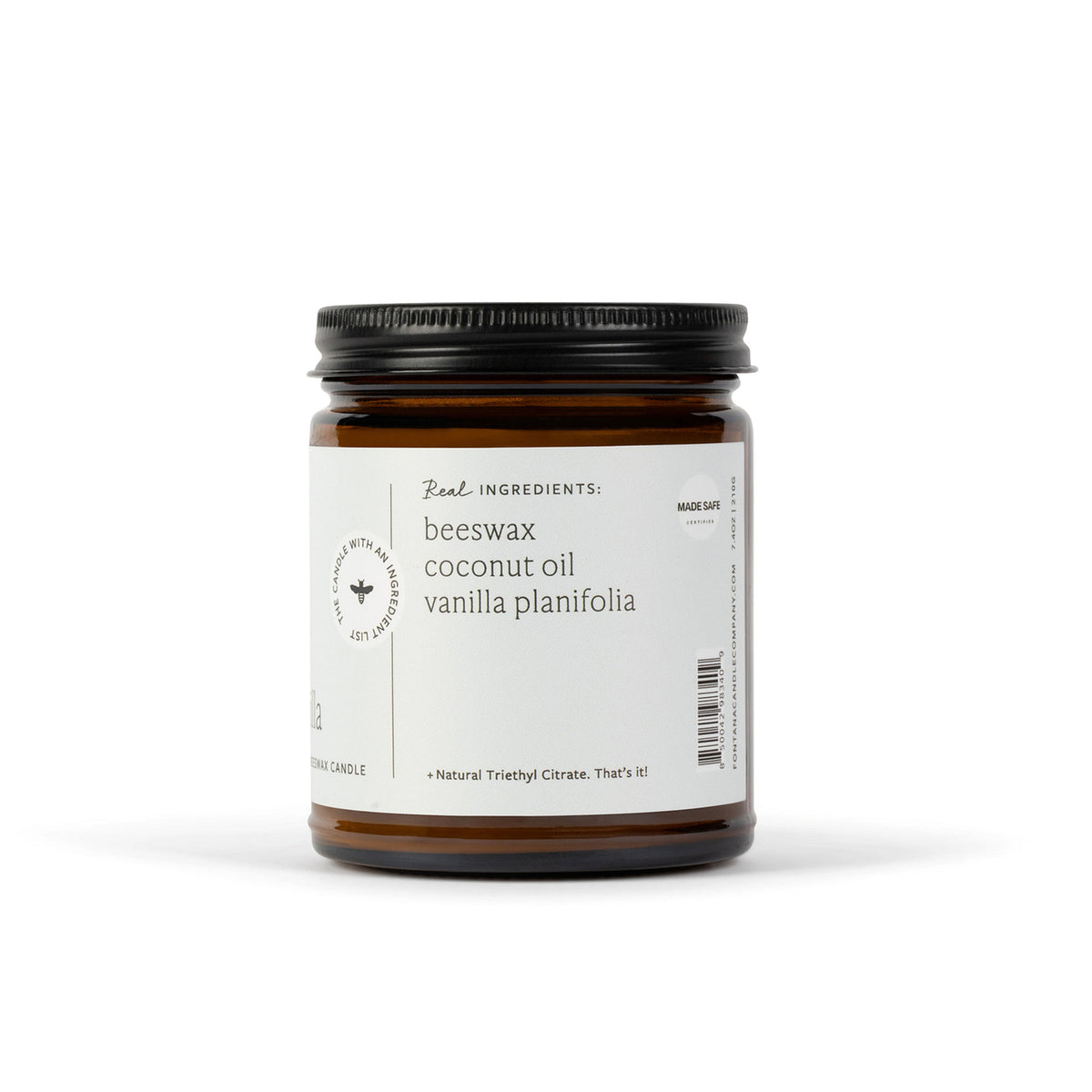 Daily Care Glass Jar Candle - Beeswax and Coconut Oil for daily home and personal routines with home organization and everyday goods