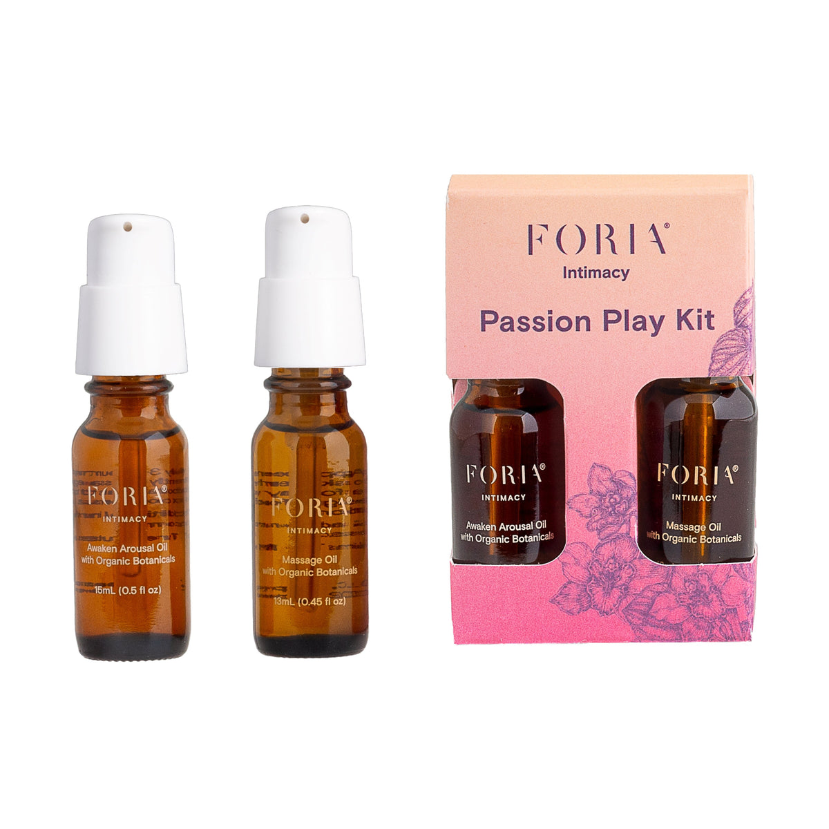 Intimacy Passion Play Kit with Organic Botanicals
