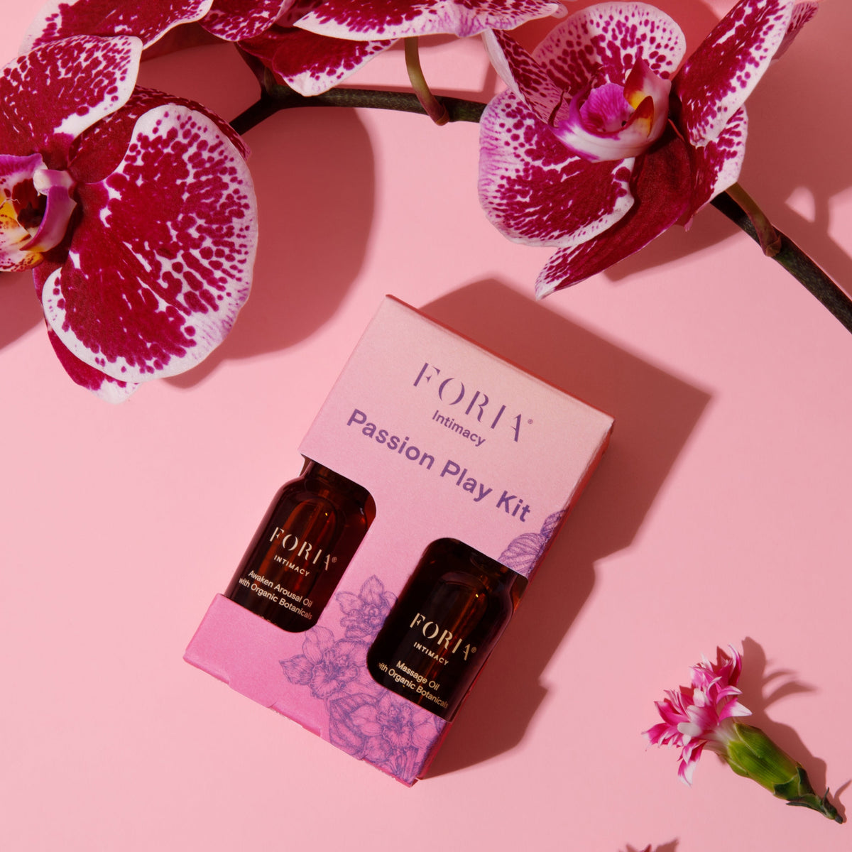Home Essentials Intimacy Passion Play Kit with Organic Botanicals for daily home and personal routines with general everyday essentials