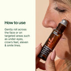 Home Essentials Facial Oil Roll-On - Wrinkle Eraser for daily home and personal routines with facial skin and sun care