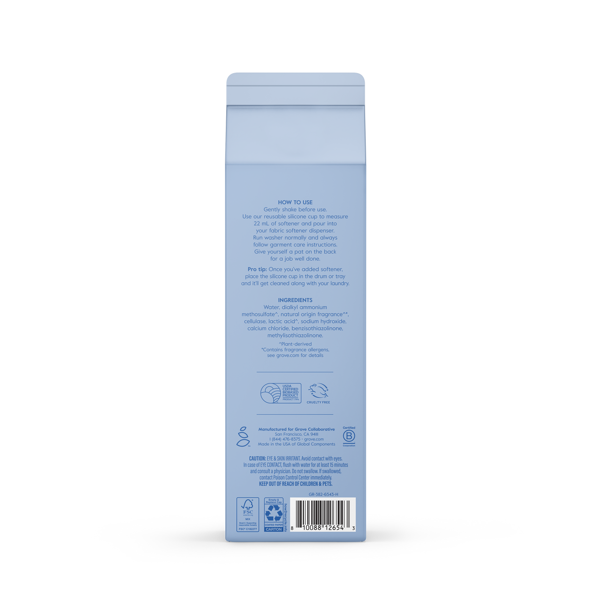 Everyday Home Fabric Softener - Keeps Laundry Feather Soft and Refreshed for daily home and personal routines with cleaning laundry and paper products