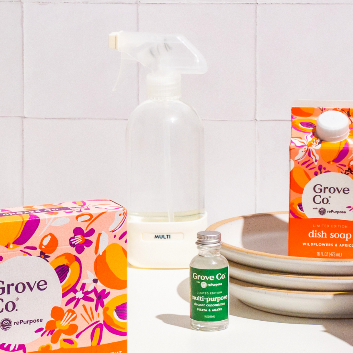 Practical Living Dish Soap Refill - Summer Collection for daily home and personal routines with cleaning laundry and paper products