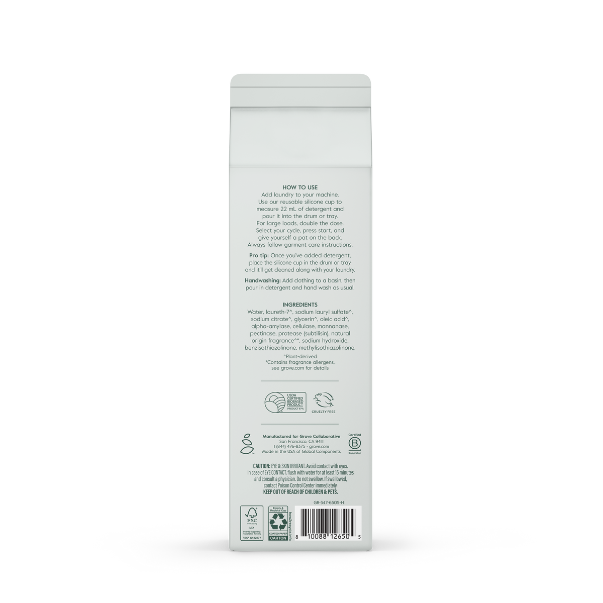 Everyday Home Laundry Detergent 5-in-1 Enzyme Stain Fighting Power for daily home and personal routines with cleaning laundry and paper products