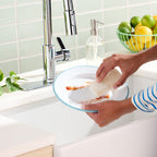 Practical Living All-Purpose Coconut Scrubber Sponges for daily home and personal routines with cleaning laundry and paper products