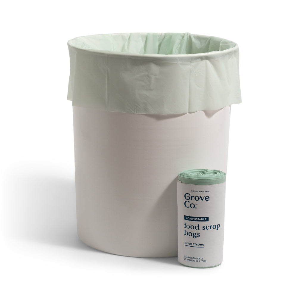 Routine Ready Compostable Food Scrap Bags for daily home and personal routines with cleaning laundry and paper products