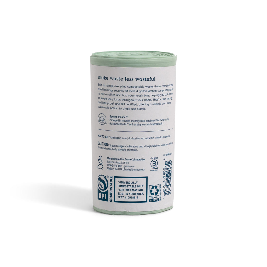 Daily Care Compost Bin Bags for daily home and personal routines with cleaning laundry and paper products