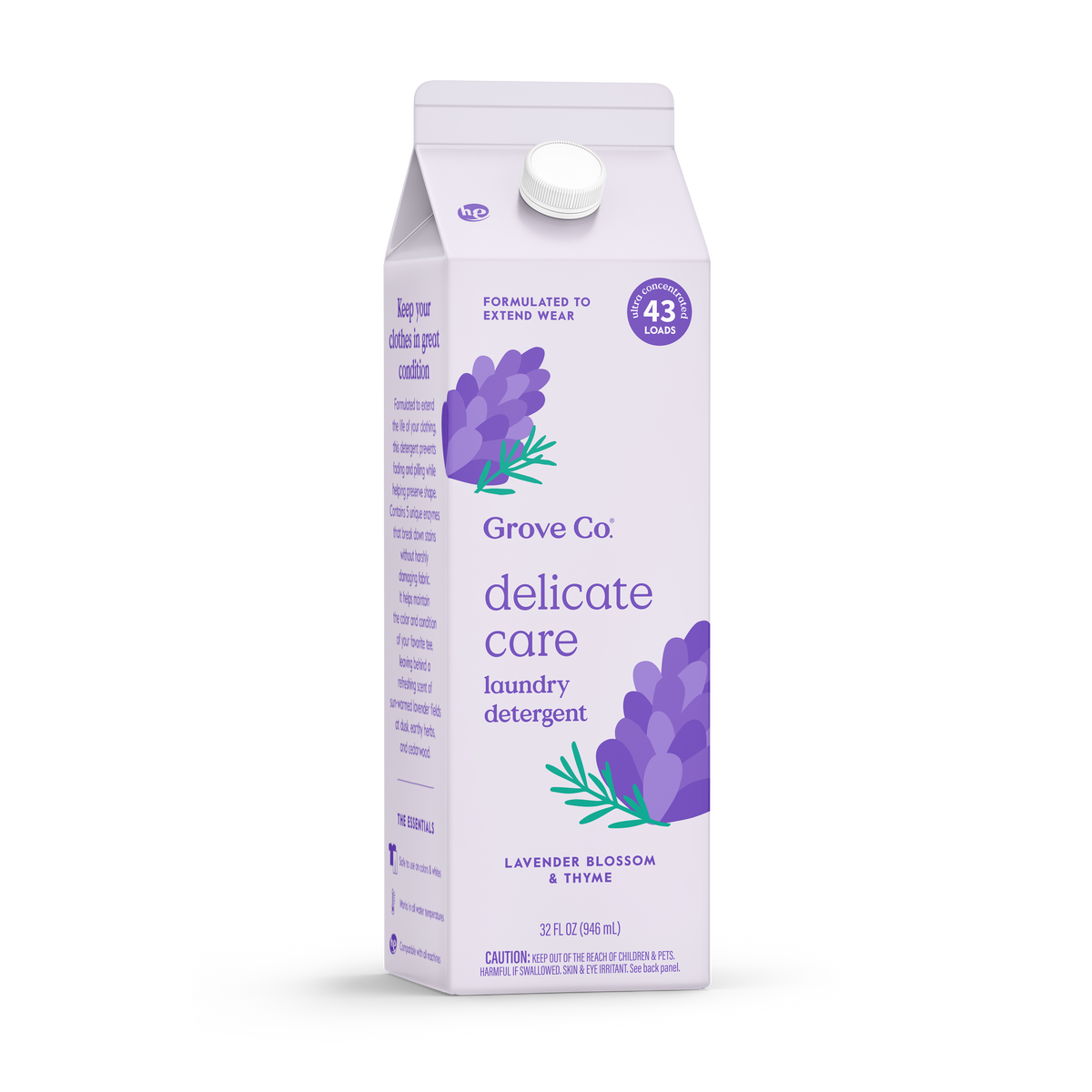 Delicate Care Laundry Detergent – Prevents Fading & Pilling